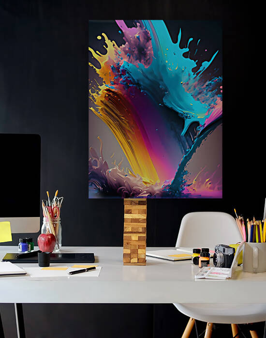 A Colorful Symphony for the Senses | No08 by Mana Visual Art