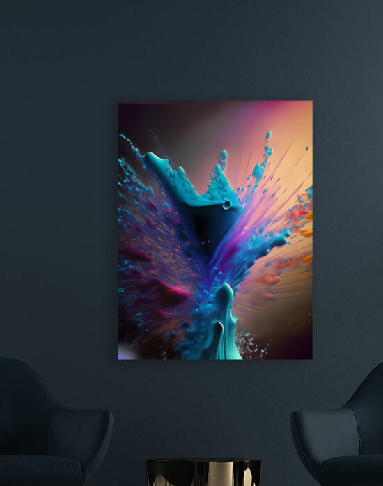 A Colorful Symphony for the Senses | No10 by Mana Visual Art