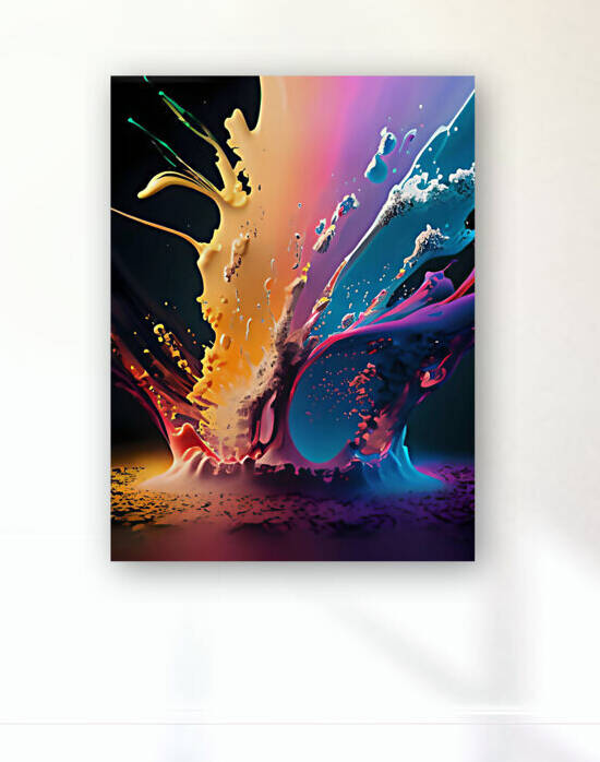A Colorful Symphony for the Senses | No15 by Mana Visual Art