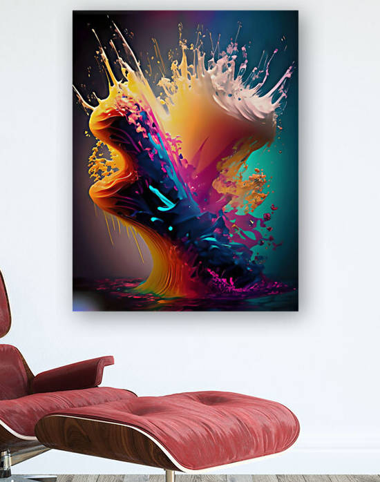 A Colorful Symphony for the Senses | No11 by Mana Visual Art