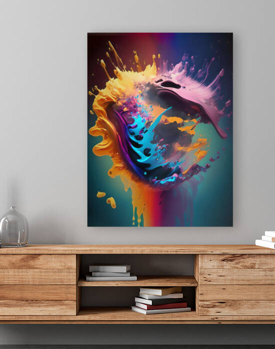 A Colorful Symphony for the Senses | No14 by Mana Visual Art