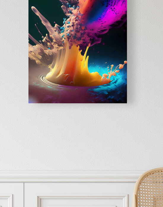 A Colorful Symphony for the Senses | No02 by Mana Visual Art
