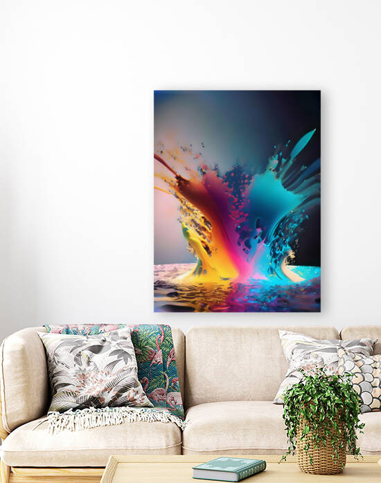 A Colorful Symphony for the Senses | No01 by Mana Visual Art