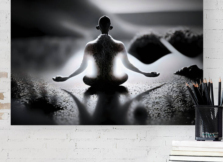 Zen Moment 12 by Mana Visual Art
