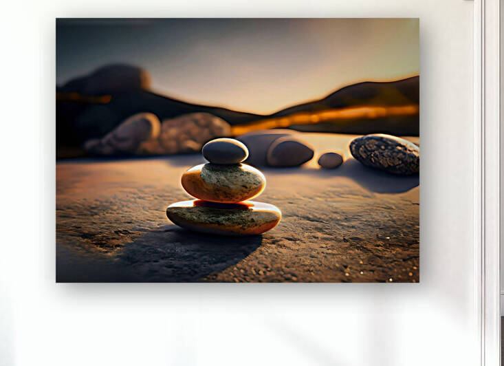Zen Moment 04 by Mana Visual Art