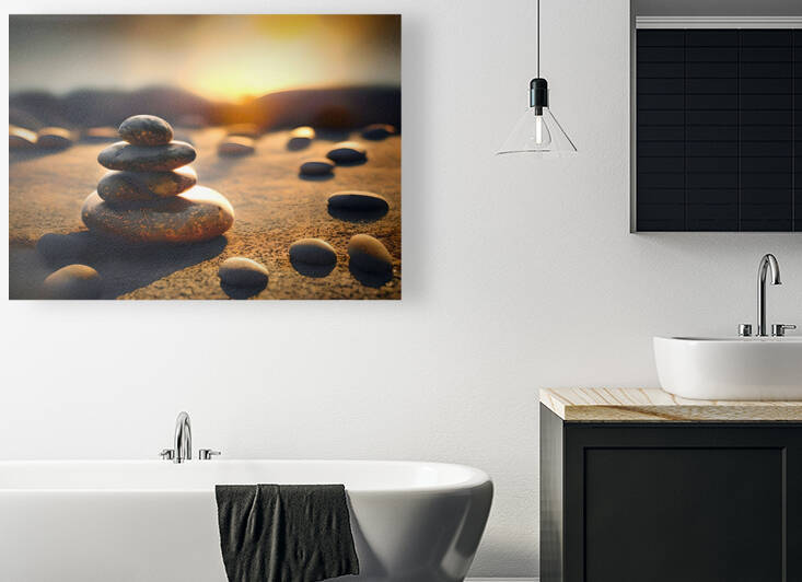 Zen Moment 02 by Mana Visual Art