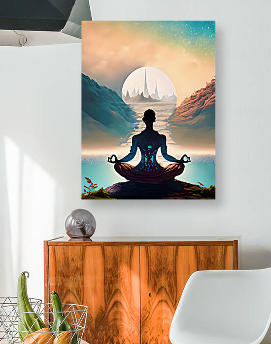 Serene Harmony Unveiled 11 by Mana Visual Art