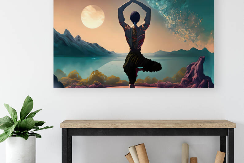 Serene Harmony Unveiled 02 by Mana Visual Art