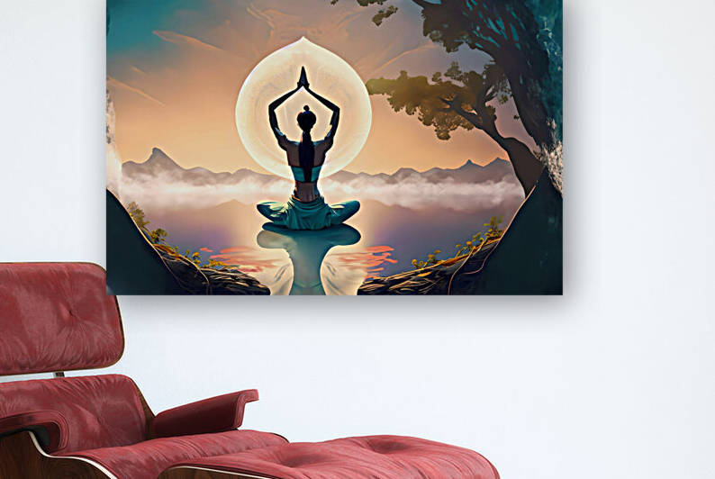 Serene Harmony Unveiled 05 by Mana Visual Art