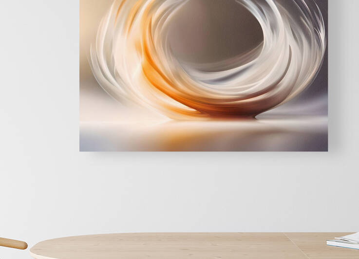 Zen Splash  Flow 01 by Mana Visual Art