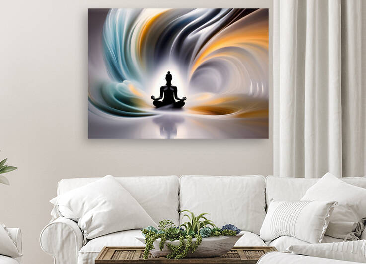Zen Splash  Flow 02 by Mana Visual Art