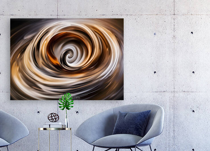 Zen Splash  Flow 07 by Mana Visual Art