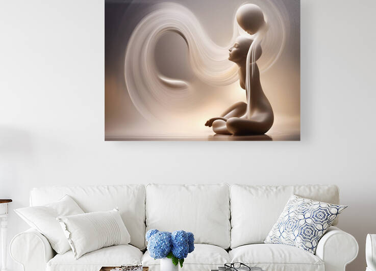 Zen Splash  Flow 09 by Mana Visual Art
