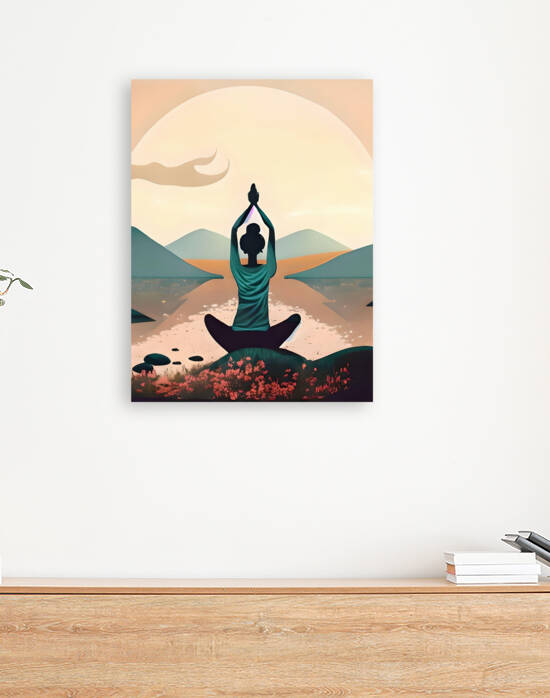 Serene Harmony Unveiled 28 by Mana Visual Art