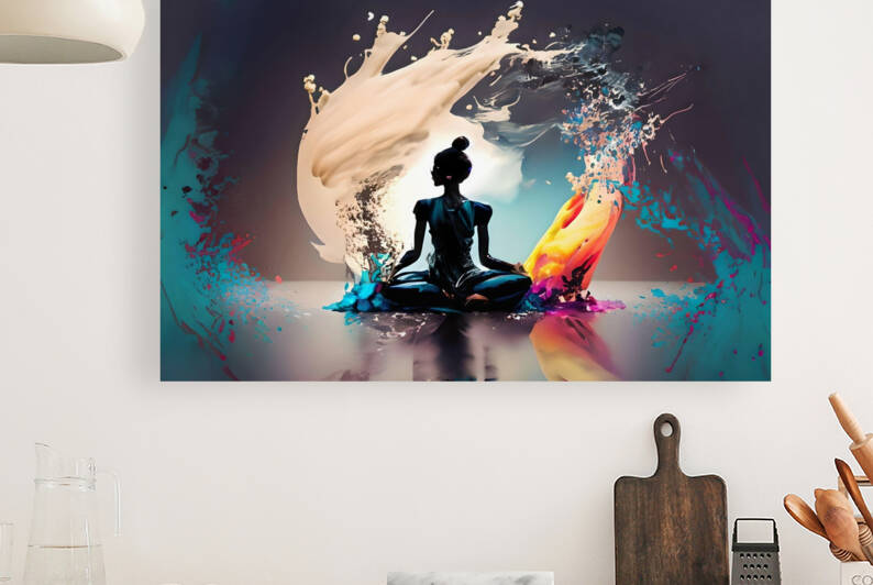 A Colorful Symphony for the Senses 19 by Mana Visual Art