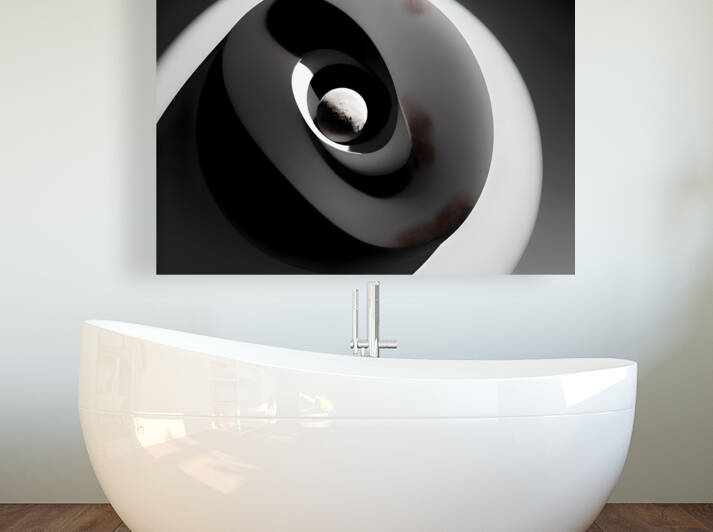 Captivating Balance of Yin Yang 4 by Mana Visual Art