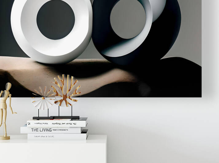 Captivating Balance of Yin Yang 24 by Mana Visual Art