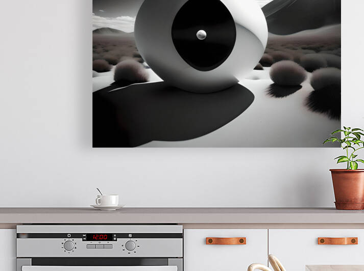 Captivating Balance of Yin Yang 41 by Mana Visual Art