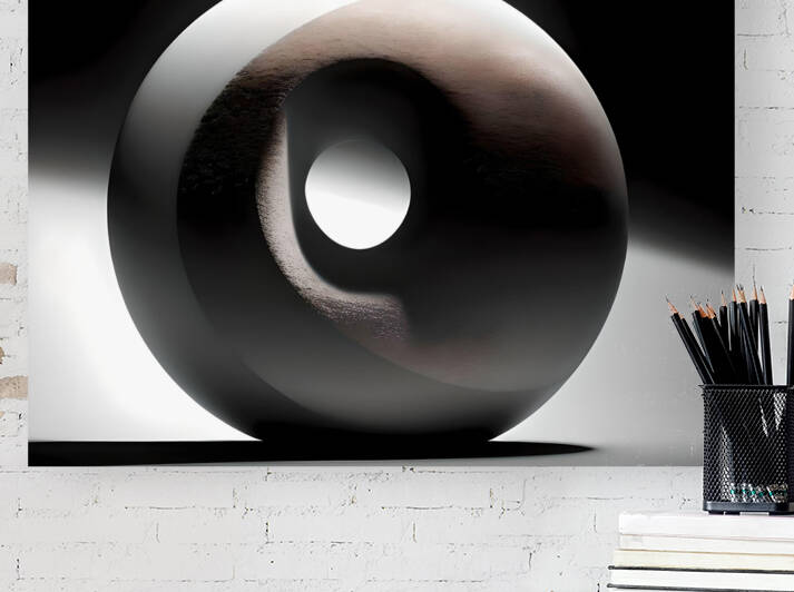 Captivating Balance of Yin Yang 12 by Mana Visual Art