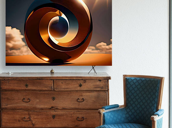 Captivating Balance of Yin Yang 2 by Mana Visual Art