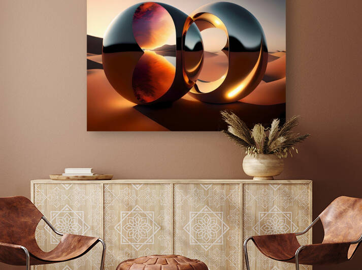 Captivating Balance of Yin Yang 16 by Mana Visual Art