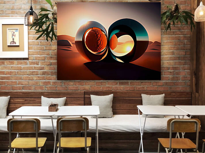 Captivating Balance of Yin Yang 1 by Mana Visual Art