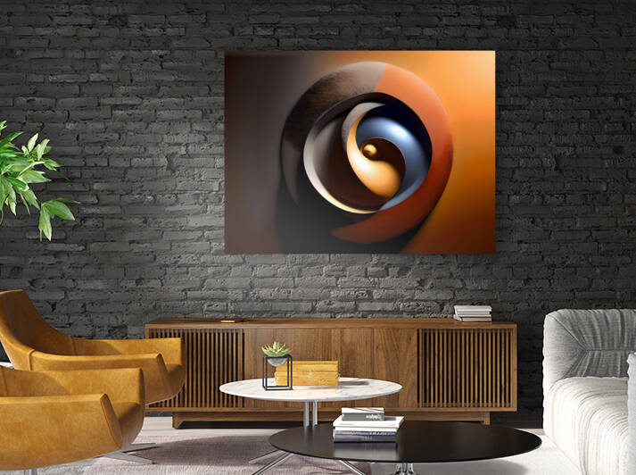 Captivating Balance of Yin Yang 59 by Mana Visual Art