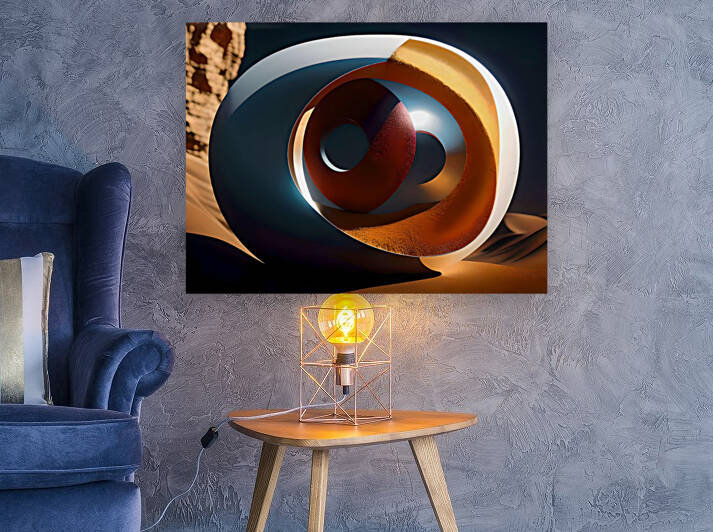 Captivating Balance of Yin Yang 54 by Mana Visual Art