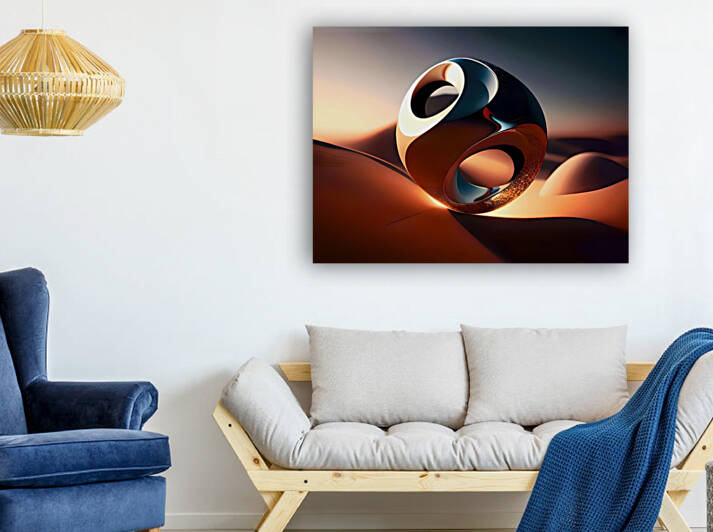 Captivating Balance of Yin Yang 61 by Mana Visual Art