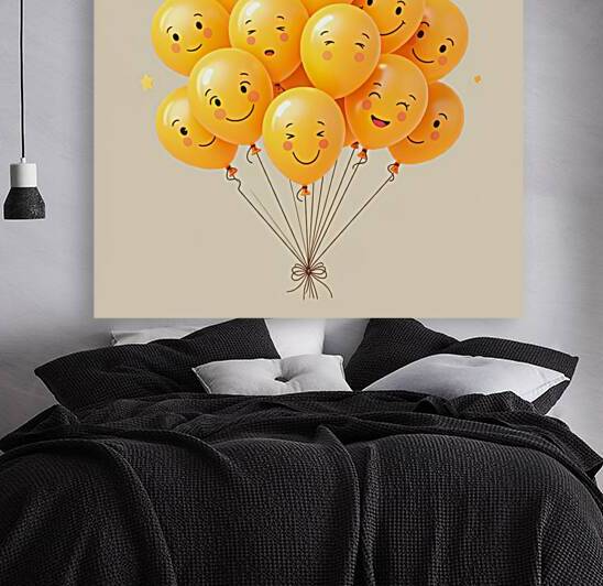 Joyful Smiles: Cheerful Balloon Art by osemou