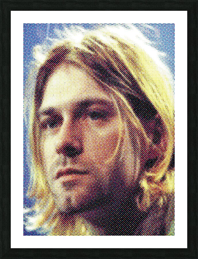 Kurt Cobain 1 Picture Frame print