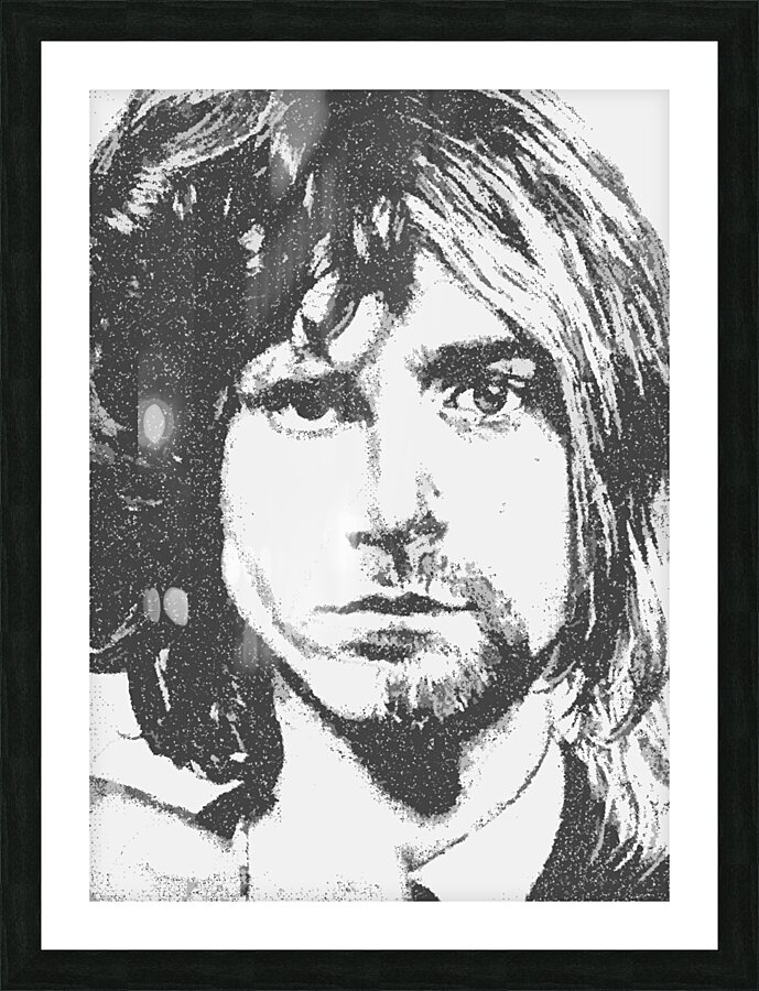 Kurt Cobain 1 Picture Frame print
