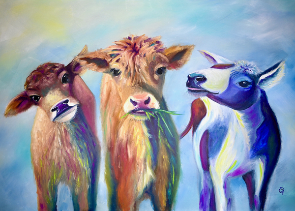 Three cows Digital Download