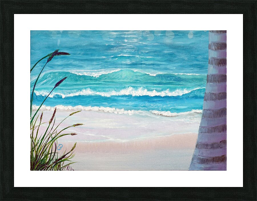 Beach Break Picture Frame print