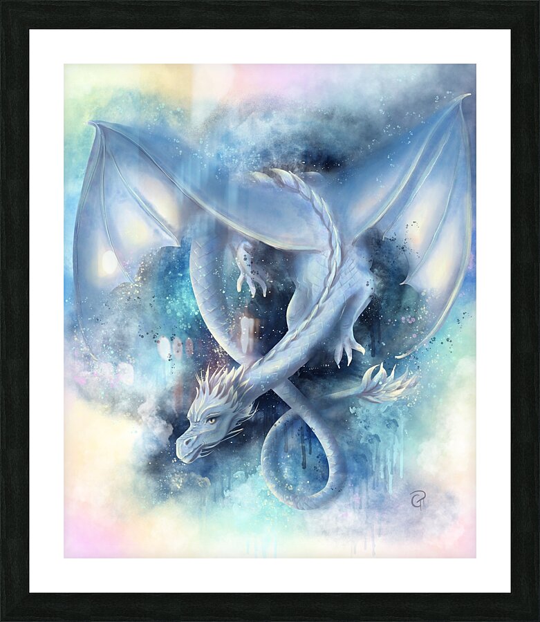 Niks Dragon Picture Frame print