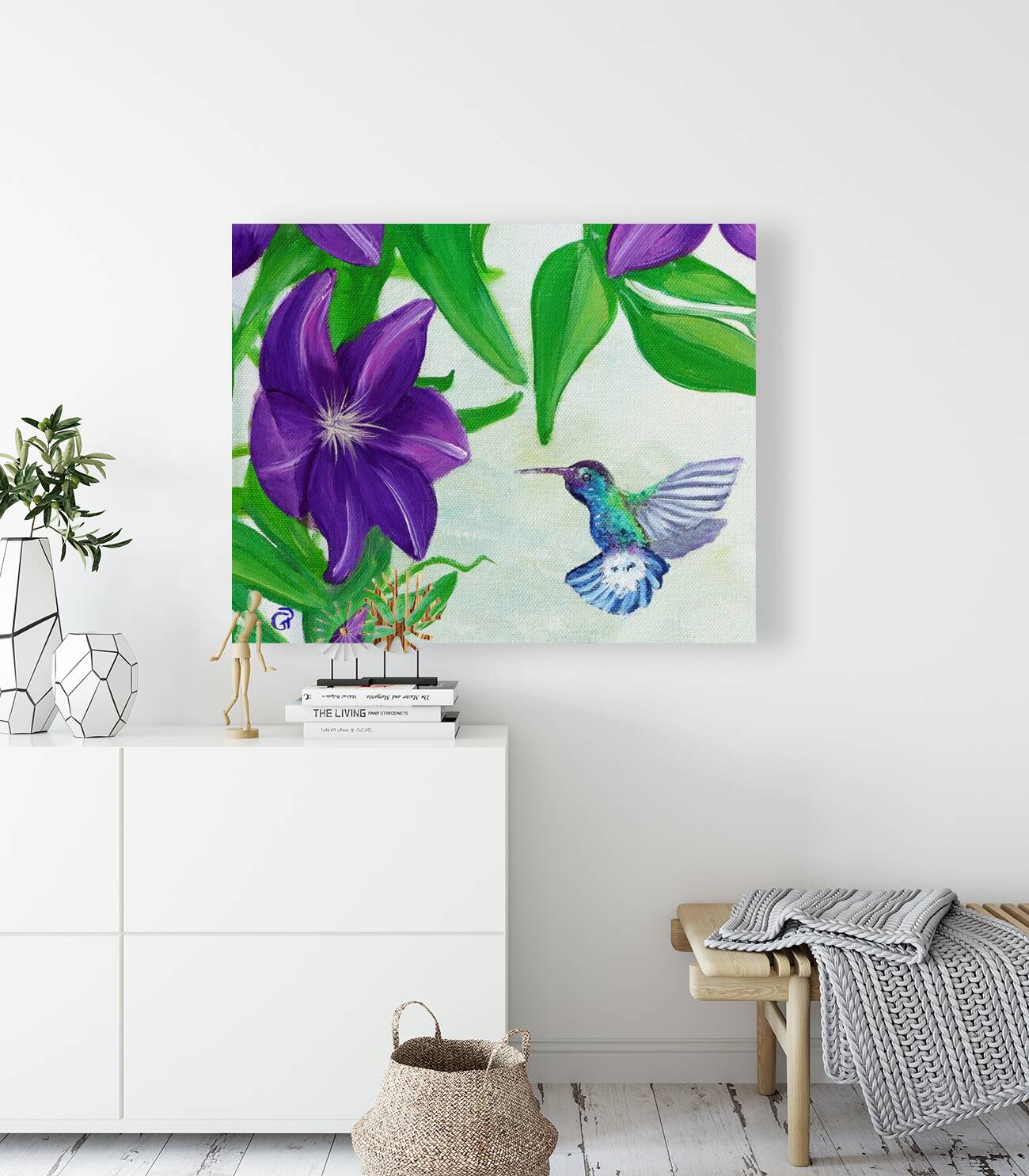 Hummingbird horizontal Reproduction