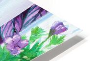 Geraniums HD Metal print