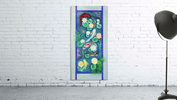 Koi Pond Wall Preview