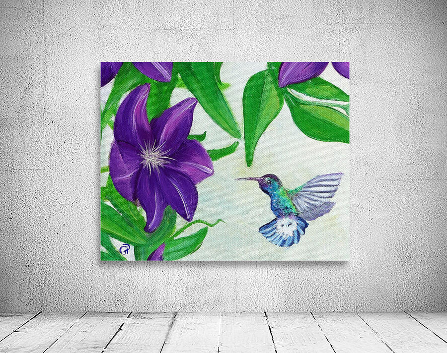 Hummingbird horizontal Wall Preview