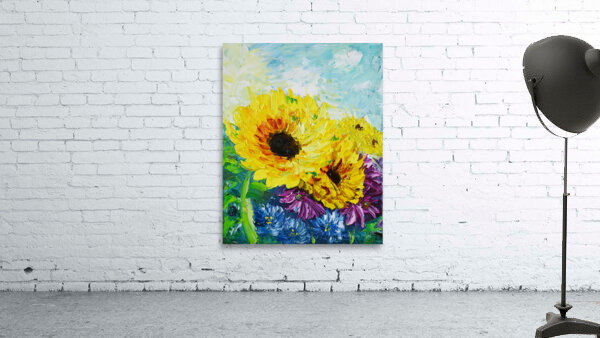 Sunflowers Wall Preview