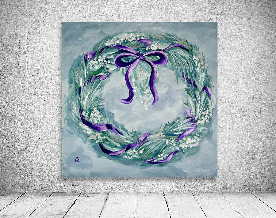 Silver Wreath Wall Preview