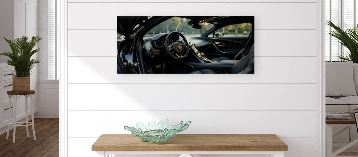 The Golden Hypercar Interior Experience by  Auralis Noctua