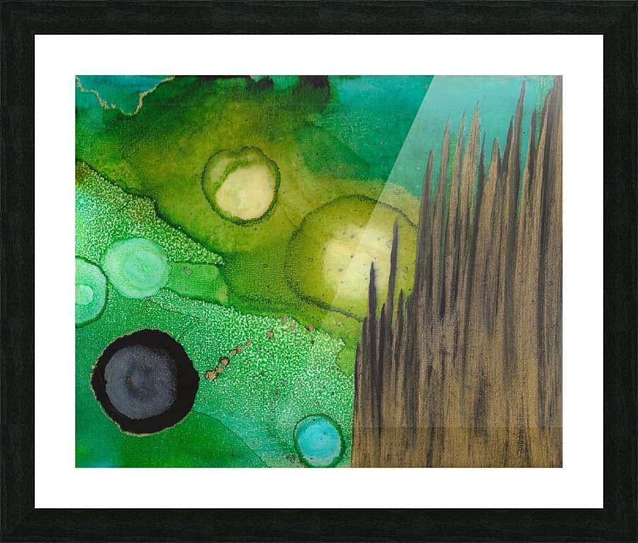 Broken Reeds Picture Frame print