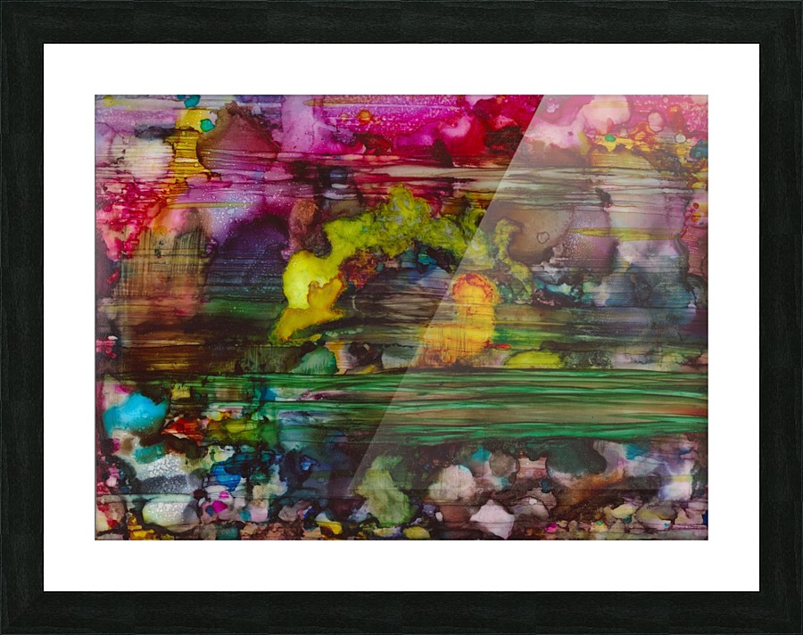 Chaos Picture Frame print
