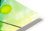 Green under the Lines HD Metal print