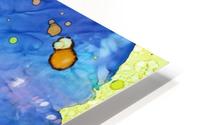 Bubbles in the Pool HD Metal print