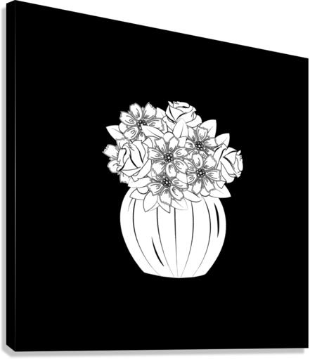 flower bouquet  Canvas Print