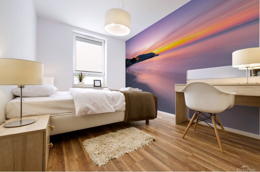 the castle Mural print