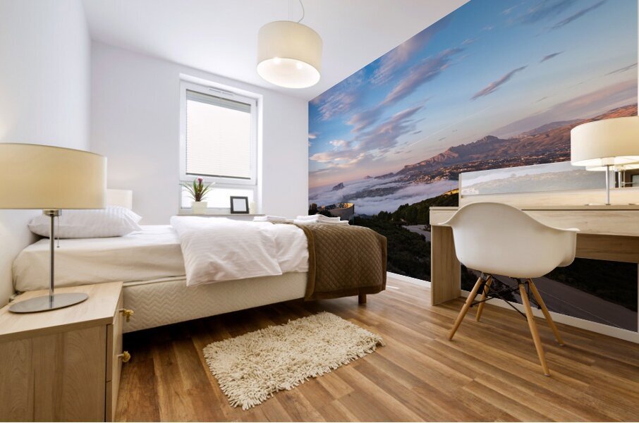 nebel Mural print