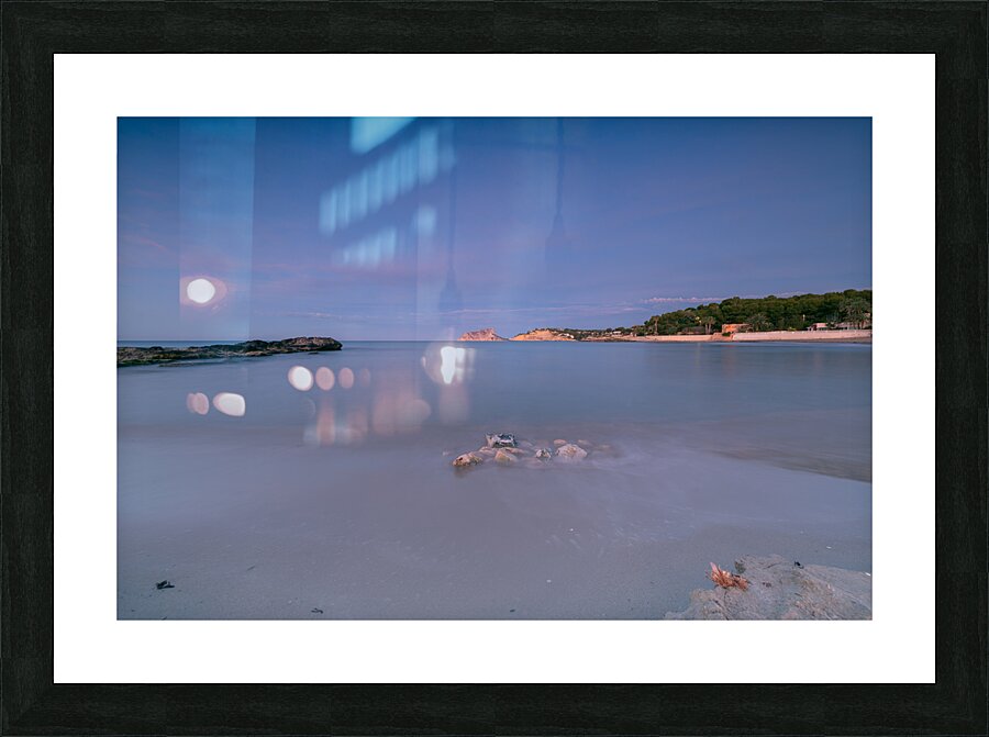 blue hour Picture Frame print
